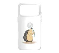 Custodia per iPhone 17 Pro Max Riccio carino ammirando il bellissimo dente di leone