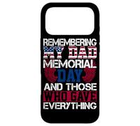 Custodia per iPhone 17 Pro Max Ricordando il giorno della memoria di mio padre e coloro che hanno dato tutto
