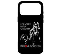 Custodia per iPhone 17 Pro Max Ride Softly - Liste Carefully - Love Completely