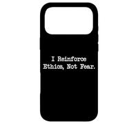 Custodia per iPhone 17 Pro Max Rinforzo l'etica non temo l'umorismo equestre sarcastico