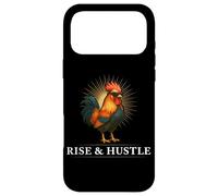 Custodia per iPhone 17 Pro Max Rise & Hustle Hard Work Grind Citazione Divertente Hustler