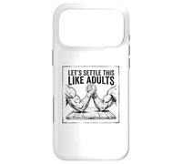 Custodia per iPhone 17 Pro Max Risolviamolo come un divertente braccio di ferro da adulti