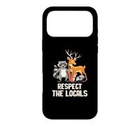 Custodia per iPhone 17 Pro Max Rispetta i locali Cervo Procione Possum Scoiattolo Fauna Selvatica