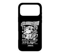 Custodia per iPhone 17 Pro Max Ritratto di Beethoven Note 5° Sinfonia