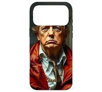 Custodia per iPhone 17 Pro Max Ritratto di movimento artistico in stile barocco Donald Trump