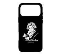 Custodia per iPhone 17 Pro Max Ritratto e firma di Ludwig van Beethoven