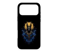 Custodia per iPhone 17 Pro Max Ritratto geroglifico divinità sciacallo egiziano Anubis
