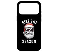Custodia per iPhone 17 Pro Max Rizz the Season Silly Christmas Funny Santa Men Teen Boys