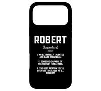 Custodia per iPhone 17 Pro Max Robert Definition Funny Talented Great Bob Cosplay Roberts