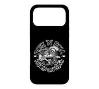 Custodia per iPhone 17 Pro Max Rock N Roll Raised On Riffs Punk Metal Guitar Energy