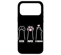 Custodia per iPhone 17 Pro Max Rock Paper K-Drama Divertente fan del dramma coreano Amante di Kdrama