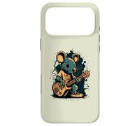 Custodia per iPhone 17 Pro Max Rock & Roll Mouse che suona una chitarra