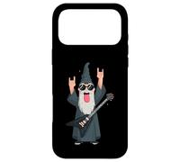 Custodia per iPhone 17 Pro Max Rock Wizard - Chitarrista divertente grafica giocoso vibrante