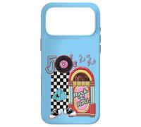 Custodia per iPhone 17 Pro Max Rockabilly Let's Go To The Hop - Jukebox classico anni '50, colore: Blu