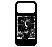 Custodia per iPhone 17 Pro Max Rocker gotico messia corona di spine