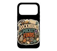 Custodia per iPhone 17 Pro Max Rockhound Pocket Finds umorismo geologia