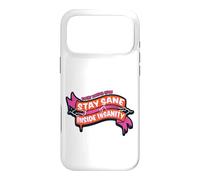 Custodia per iPhone 17 Pro Max Rocky Horror Show Stay Sane Inside Insanity Columbia Citazione
