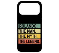 Custodia per iPhone 17 Pro Max Rolando L'uomo Il mito La leggenda Divertente Citazione Personalizzata
