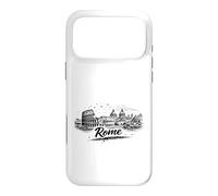 Custodia per iPhone 17 Pro Max Roma Italia Colosseo Città del Vaticano Sketch Art
