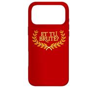 Custodia per iPhone 17 Pro Max Roman Empire Giulio Cesare Bruto Roma Et Tu Brute