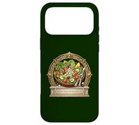 Custodia per iPhone 17 Pro Max Romana mediterranea Salad Illustrazione Foodie Design