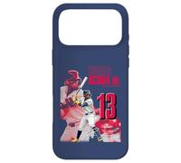 Custodia per iPhone 17 Pro Max Ronald Acuna Jr. | Giocatori di baseball MLB di Atlanta | MLBRAc304N