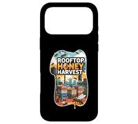 Custodia per iPhone 17 Pro Max Rooftop Honey Harvest Urban Beekeeping Design
