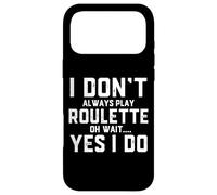 Custodia per iPhone 17 Pro Max Roulette Player Funny Gear For People Who Play Roulette Game
