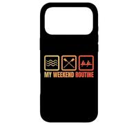 Custodia per iPhone 17 Pro Max Rower Weekend Routine Allenatore di canottaggio Equipaggio