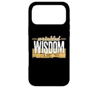 Custodia per iPhone 17 Pro Max Rughe Saggezza Divertente Pensione Nonni Giorno Umorismo