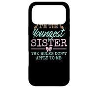 Custodia per iPhone 17 Pro Max Rules Don't Apply to Me Youngest Adult 3 Sisters Matching