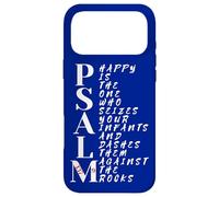 Custodia per iPhone 17 Pro Max Salmo Capitolo 137 Versetto 9, Nuova Versione Internazionale