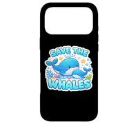Custodia per iPhone 17 Pro Max Salvare le balene amante Giornata della Terra Ambiente Ecologia Cute Kid