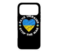 Custodia per iPhone 17 Pro Max Salvare l'Ucraina Stop alla guerra e la pace per il popolo ucraino