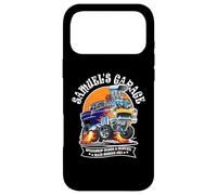 Custodia per iPhone 17 Pro Max Samuel's Garage Hotrod Car Design per il nome Samuel