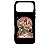 Custodia per iPhone 17 Pro Max Samurai Guerriero Musashi, Giapponese Sword Fighter