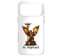 Custodia per iPhone 17 Pro Max San Arcangelo Raffaele Arte Cristiana Fede