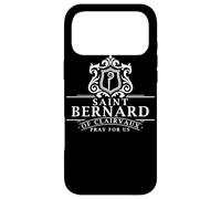 Custodia per iPhone 17 Pro Max San Bernardo di Clairvaux apicoltore candela Maker cattolico