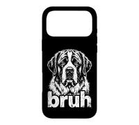 Custodia per iPhone 17 Pro Max San Bernardo Dog Bruh Funny Canine Pet Lover