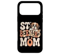 Custodia per iPhone 17 Pro Max San Bernardo Mamma Carino Retro Cane Mamma