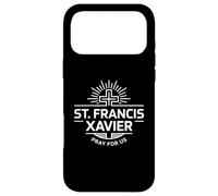 Custodia per iPhone 17 Pro Max San Francesco Saverio prega per noi devozione cattolica