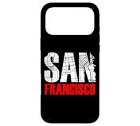 Custodia per iPhone 17 Pro Max San Francisco California Graphic Map T-shirt, San Francisco
