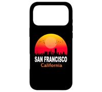 Custodia per iPhone 17 Pro Max San Francisco California Vintage Sunset City State USA