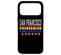 Custodia per iPhone 17 Pro Max San Francisco Pride Gay Lesbiche Queer LGBT Bandiera Arcobaleno