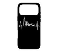 Custodia per iPhone 17 Pro Max San Francisco Skyline con il Battito Cardiaco USA California