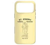 Custodia per iPhone 17 Pro Max San Giuseppe: Guardiano contro i demoni e il terrore