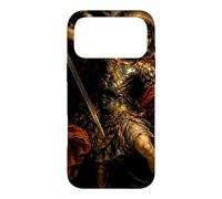 Custodia per iPhone 17 Pro Max San Michele Arcangelo Barocco Chiaroscuro Icona Design