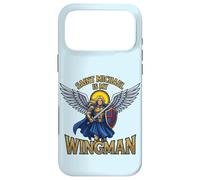 Custodia per iPhone 17 Pro Max San Michele Arcangelo è il mio Wingman Catholic Art St