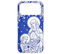 Custodia per iPhone 17 Pro Max Santa Anna Maria Patrona dei Bambini Madri Cattolica
