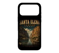 Custodia per iPhone 17 Pro Max Santa Elena Canyon Texas Big Bend Vintage Deserto